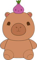 Viyaura Capybara Plush (9in)
