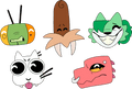 Gamecade Pin Set