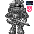 Chrome T-60 Power Armor