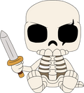 Clash Skeleton Plush (9in)