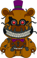 Nightmare Fredbear Plush (9in)