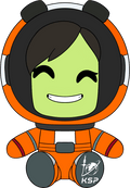 Kerbal Space Program Female Plush (9in)