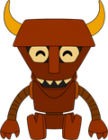 Robot Devil Plush (9in)