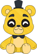 Golden Freddy Shoulder Rider (6in)