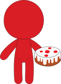 Baker Red Plush (9in)