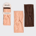 Rosewood Wide Twist Headbands 2pc Set