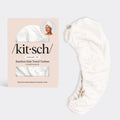 Organic Bamboo Hair Towel - White