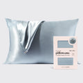 Satin Pillowcase in Haze Blue 4 Pack Bundle