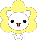 Flower Cat Plush (9in)