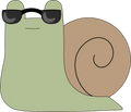 Poorly Drawn Lines Snail Plush (9in)