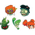 Plants vs Zombies Pin Set